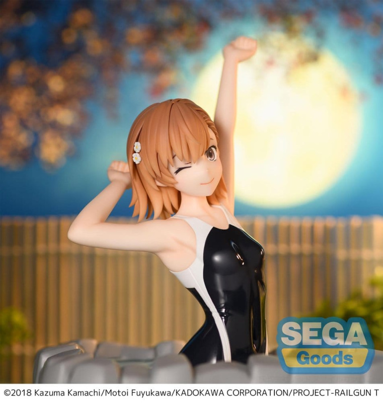 A Certain Scientific Railgun T Thermae Utopia PVC Statue Mikoto Misaka 14 cm 2