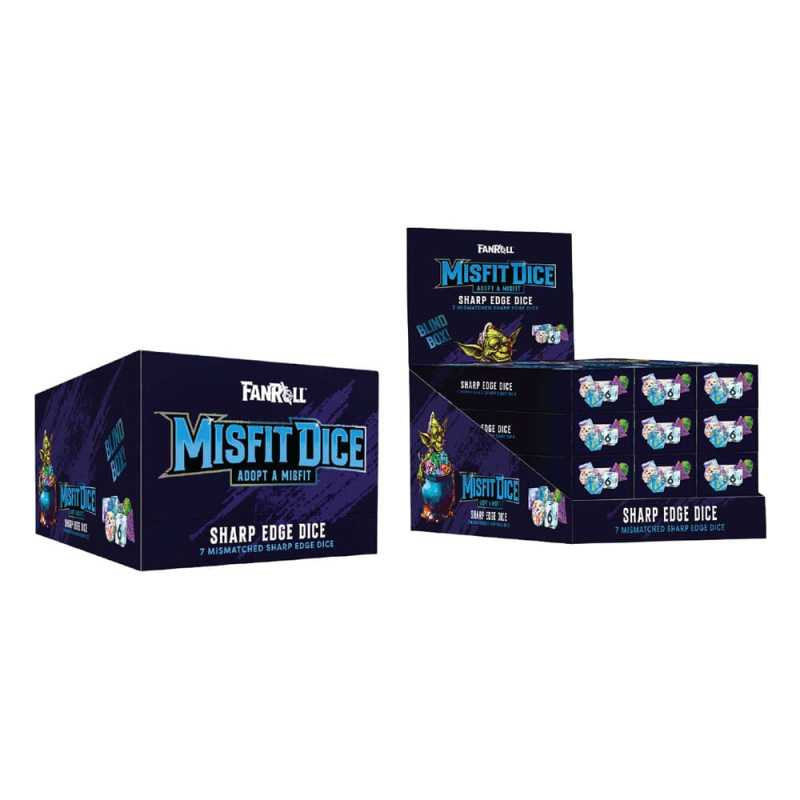 Misfit Adopt a Misfit Dice Set Blind Box Sharp Edge Dice Assortment (12) 2