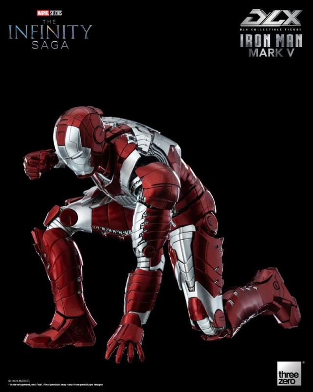 Infinity Saga DLX Action Figure 1/12 Iron Man Mark 5 17 cm 11