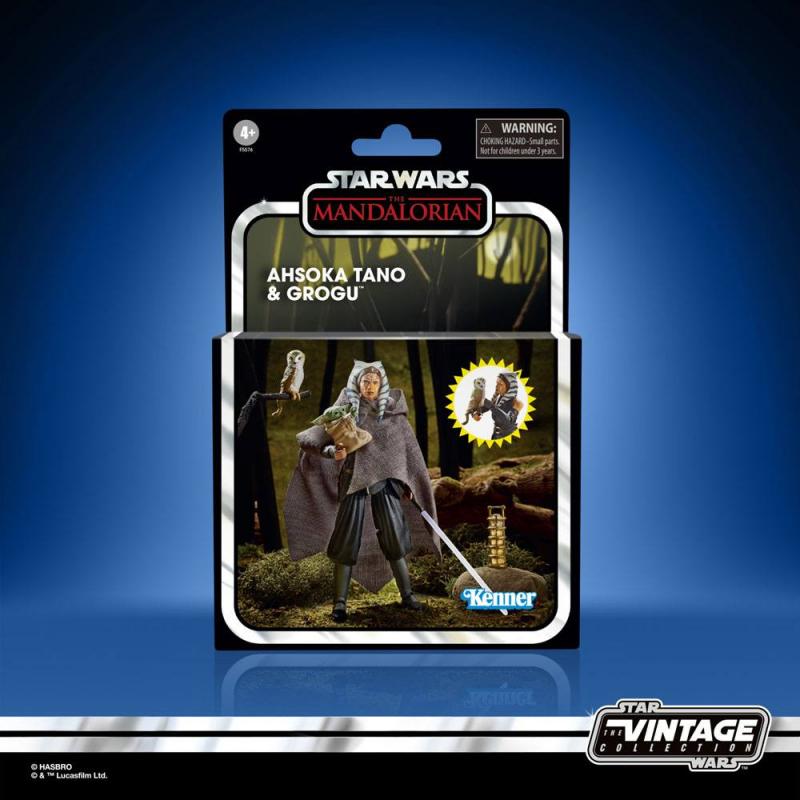 Star Wars The Mandalorian: Ahsoka Tano & Grogu 10 cm Action Figure 2022 - Hasbro