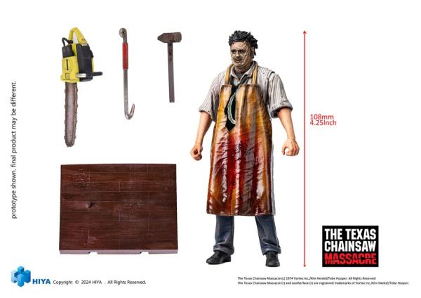 Texas Chainsaw Massacre (1974) Exquisite Mini Action Figure 1/18 Killing Mask 11 cm