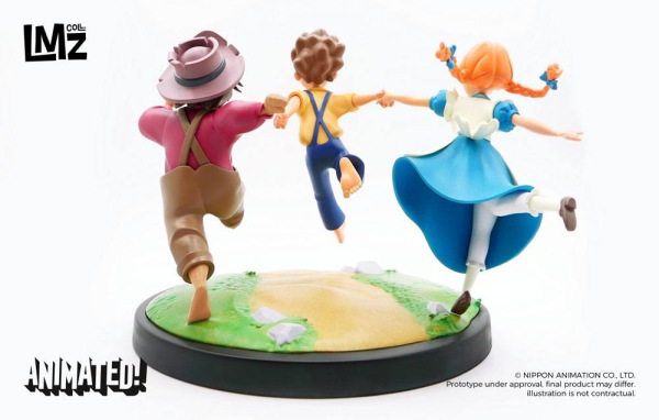 The Adventures of Tom Sawyer Animated! Statue Tom, Huck & Becky 23 cm 5