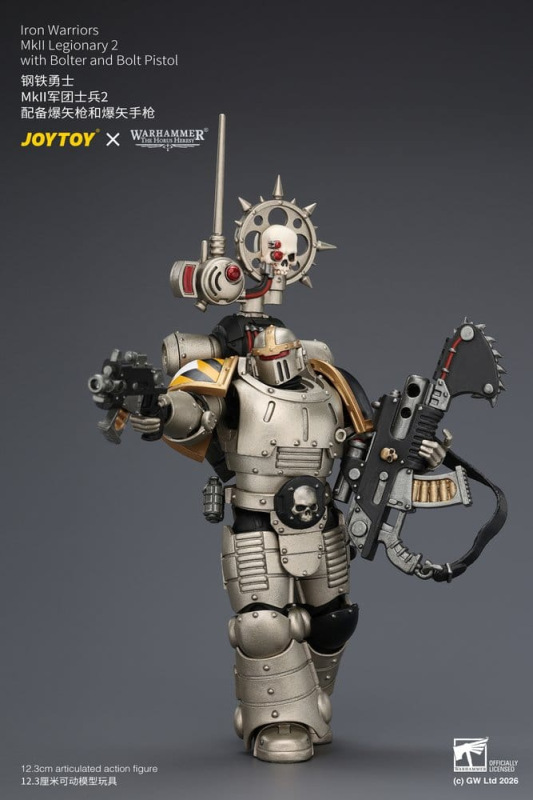 Warhammer The Horus Heresy Action Figure Iron Warriors MkII Legionary 2 12 cm 8