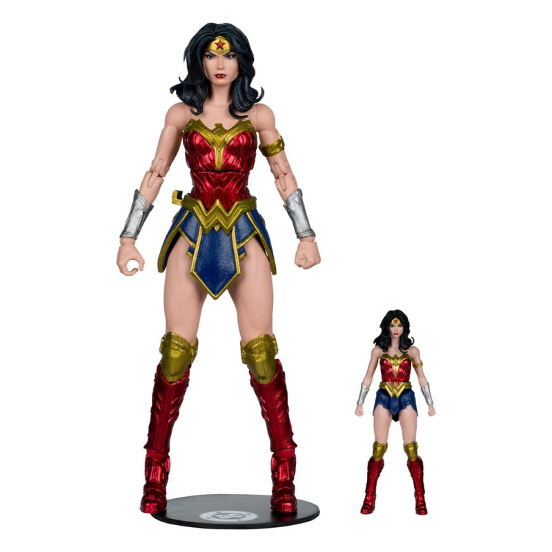 DC Justice League Monsterverse DC Multiverse Action Figures 2-Pack Wonder Woman Vs. Atomic Blast God 7