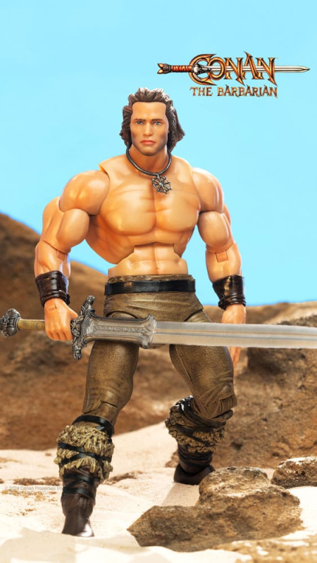 Conan the Barbarian 1982 Deluxe Action Figure Conan Iconic Pose 18 cm 2