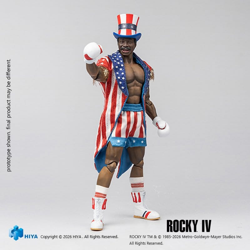 Rocky IV Exquisite Super Series Action Figure 1/12 Apollo 16 cm 4