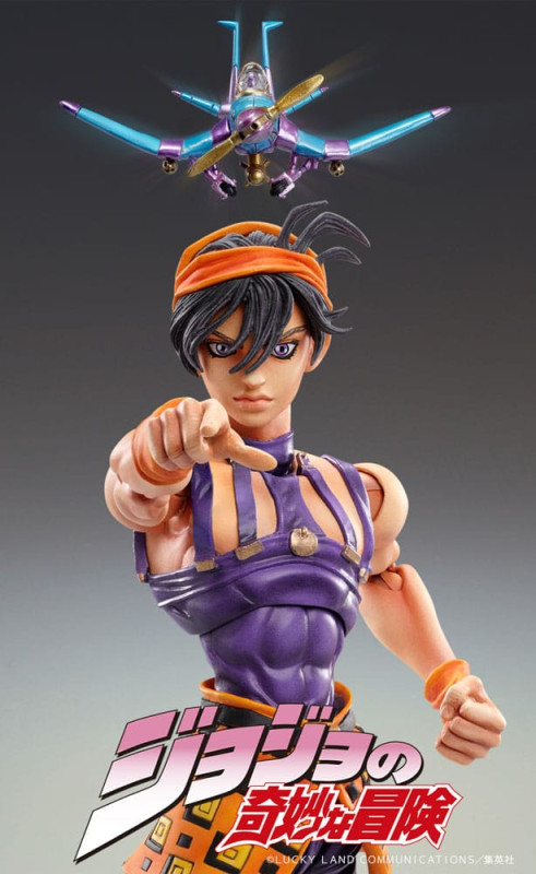 JoJo's Bizarre Adventure Part 5: Golden Wind Action Figure Chozokado Narancia Ghirga & As 15 cm 2