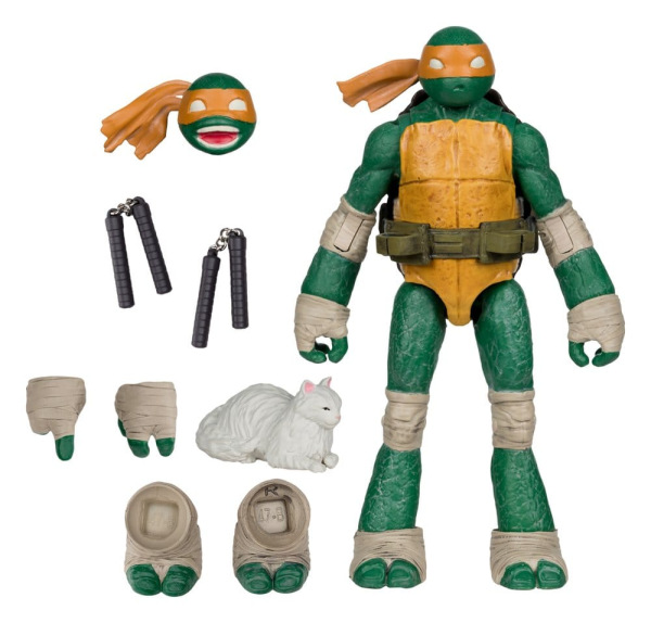 Teenage Mutant Ninja Turtles Page Punchers Action Figure Michelangelo 13 cm 4