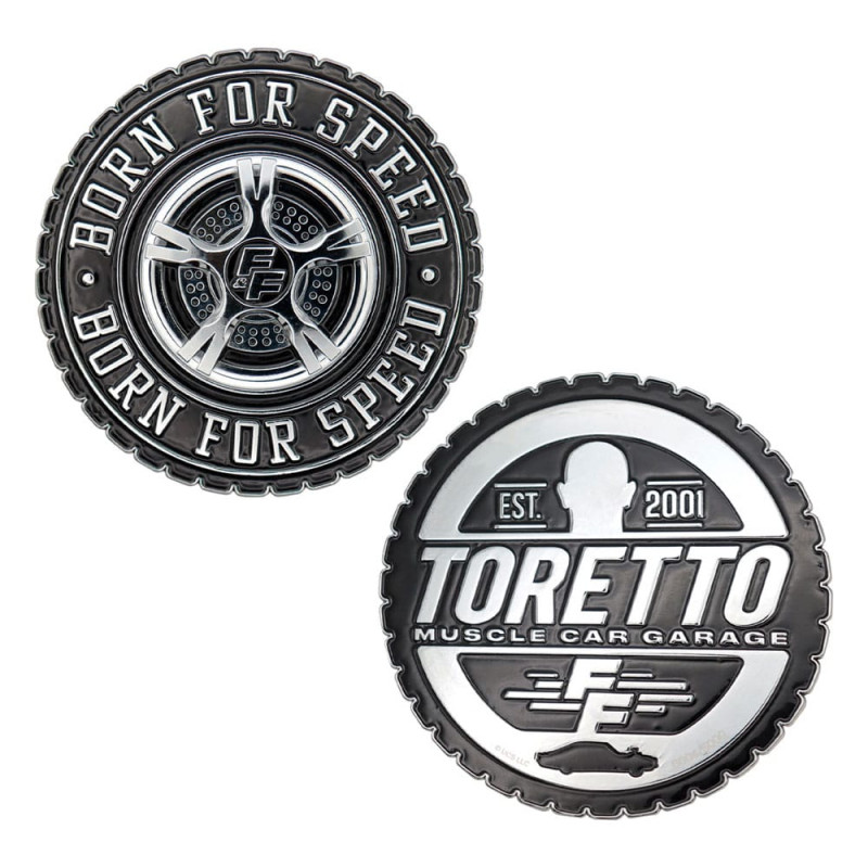 Fast & Furious Medallion Born for Speed