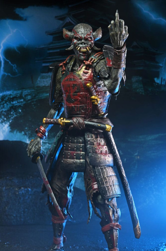 Iron Maiden Future Past World Tour Ultimate Action Figures 2-Pack Senjutsu Eddie and Somewhere in Ti 8