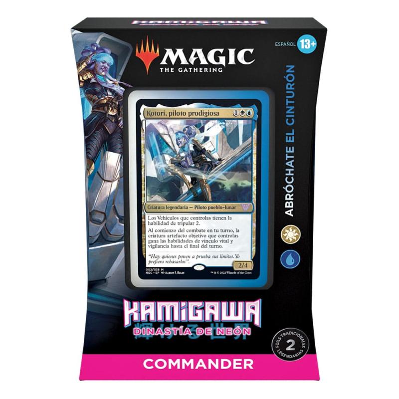 Magic the Gathering Kamigawa: Neon Dynasty Commander Decks Display (4) spanish