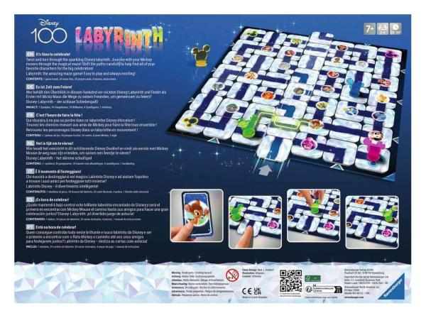 Disney Board Game Labyrinth 100th Anniversary