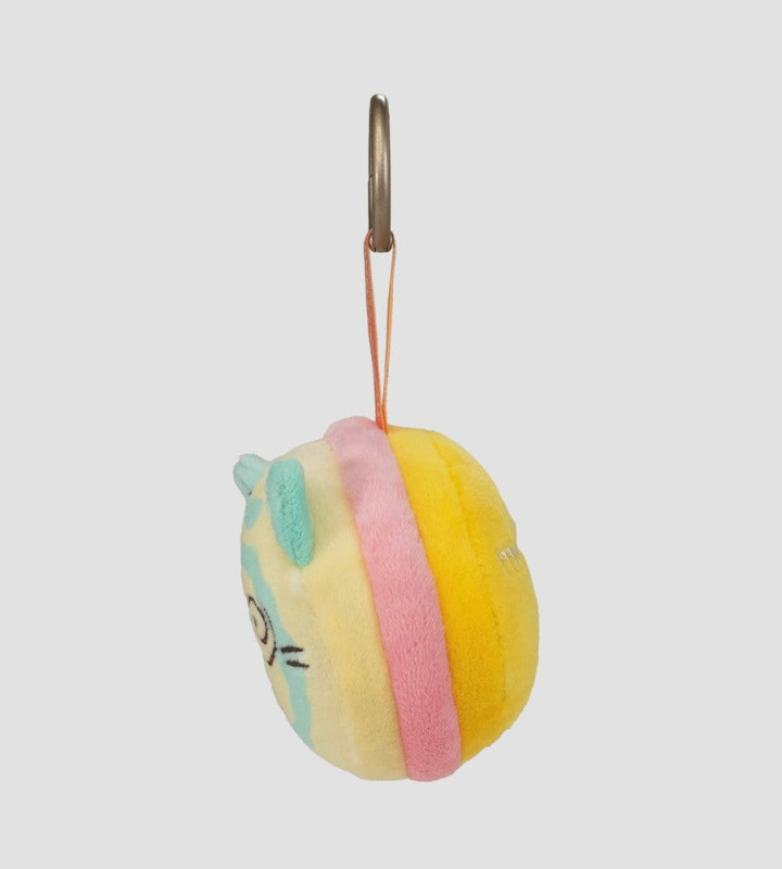 Meowcaron Plush Bag Charm Spiral 7 cm 2