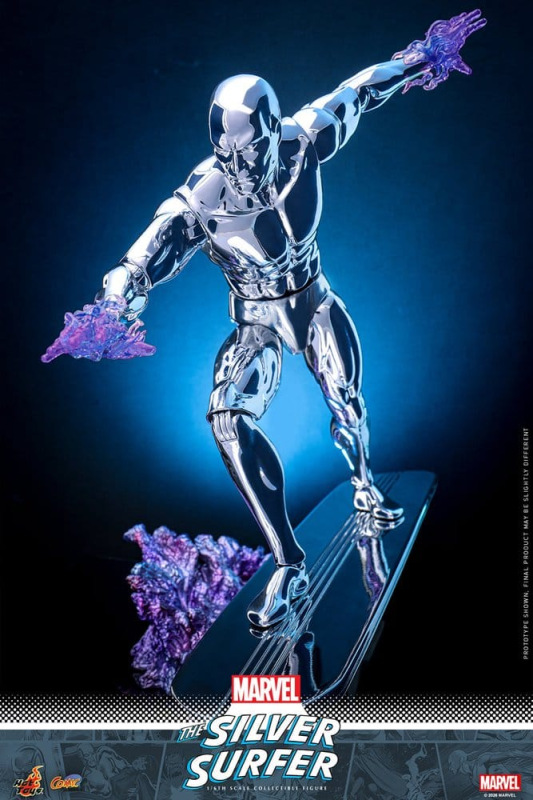Marvel Action Figure 1/6 Silver Surfer 32 cm 3