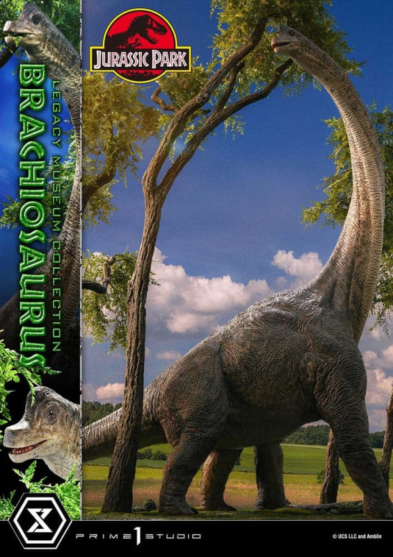 Jurassic Park (Film) Legacy Museum Collection Statue 1/15 Brachiosaurus Bonus Version 128 cm 5