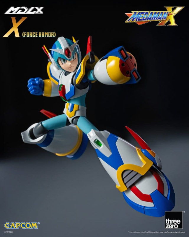 Mega Man X MDLX Action Figure Rockman / Mega Man Force Armor 12 cm 9