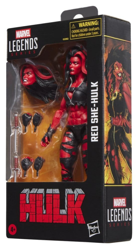 Hulk Marvel Legends Action Figure Red She-Hulk 15 cm 9