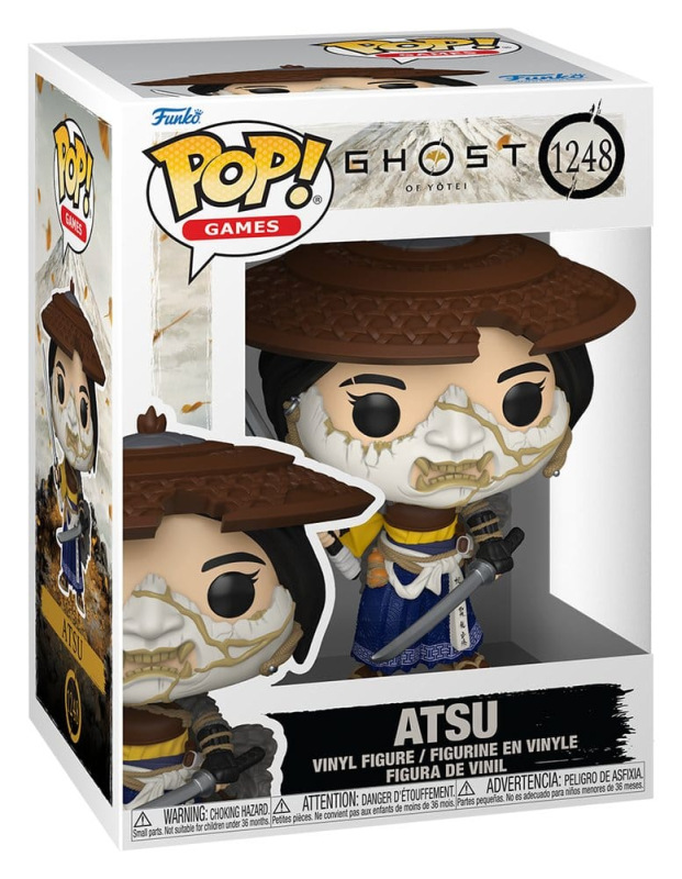 Ghost of Yotei POP! Games Vinyl Figure Atsu 9 cm 1