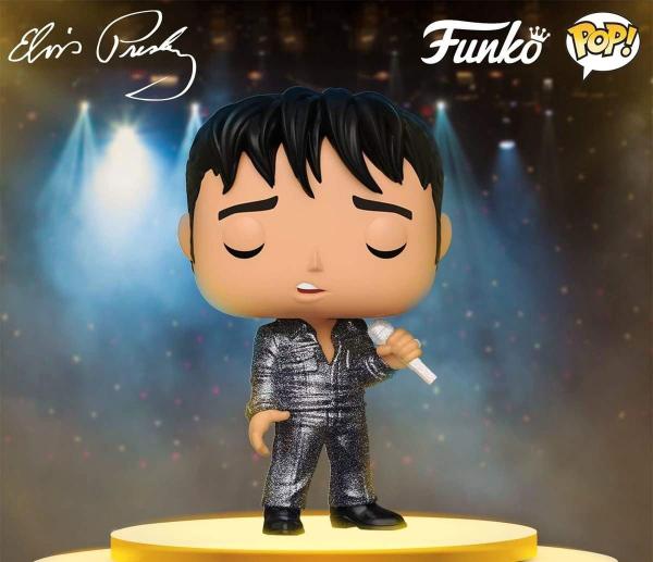 Elvis Presley POP! Rocks Vinyl Figure '68ComebackSpecial(DGLT) 9 cm 1