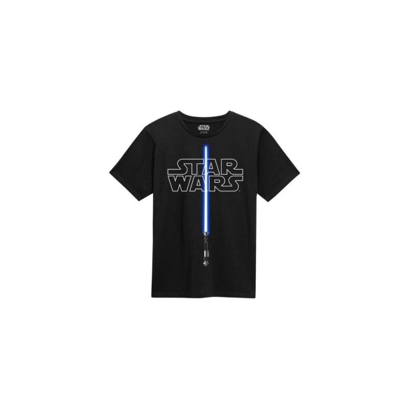 Star Wars T-Shirt Glow In The Dark Lightsaber