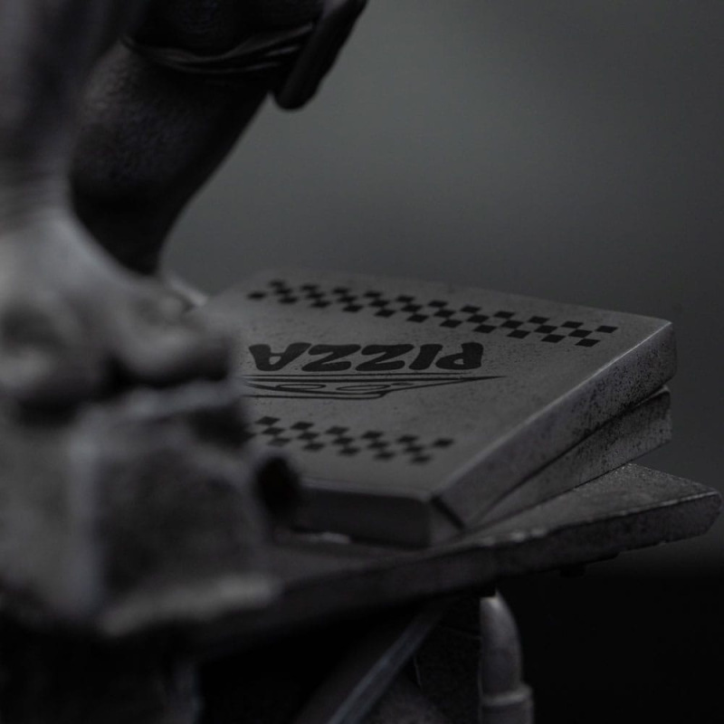 Teenage Mutant Ninja Turtles Art Scale Statue 1/10 Michelangelo Black and White Variant 26 cm heo ex 9