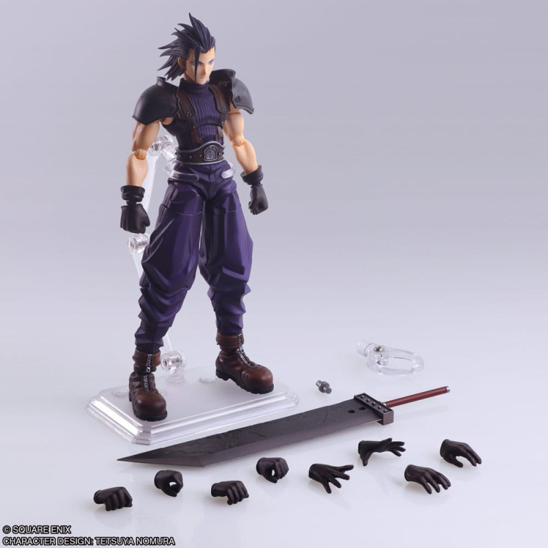 Final Fantasy VII Bring Arts Action Figure Zack Fair 16 cm 7