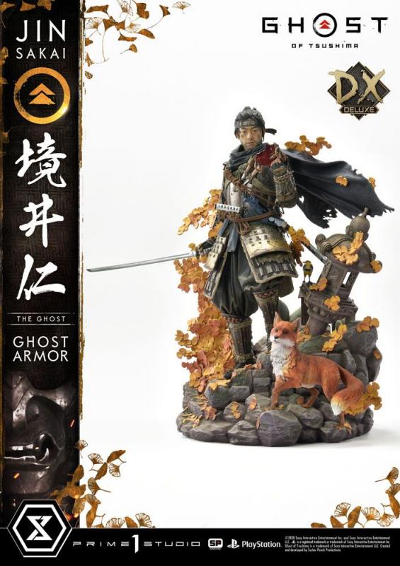 Ghost of Tsushima: Jin Sakai Deluxe Bonus Version - Statue 1/4 - Prime 1 Studio