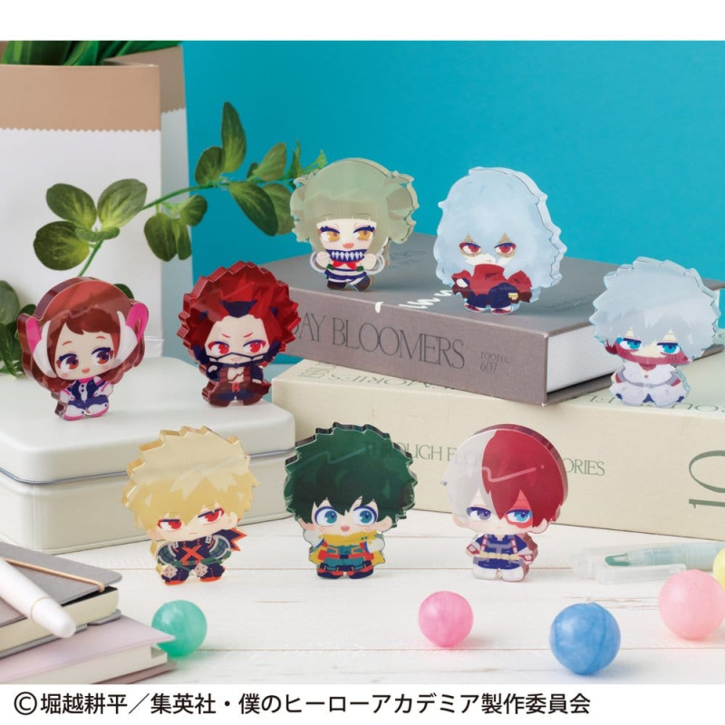 My Hero Academia Karakoro Mini Figures Clear Candy Blind Box Assortment (8) 10