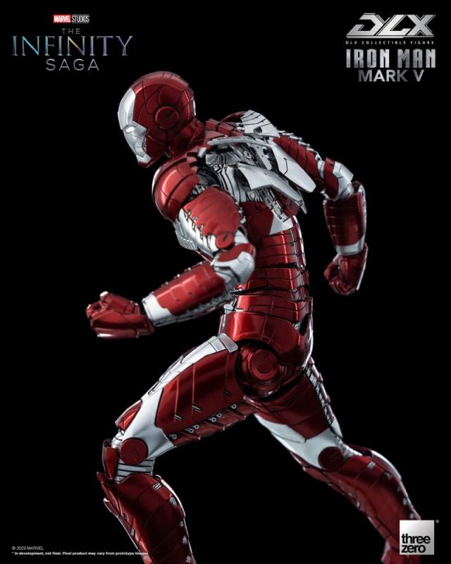 Infinity Saga DLX Action Figure 1/12 Iron Man Mark 5 17 cm 9