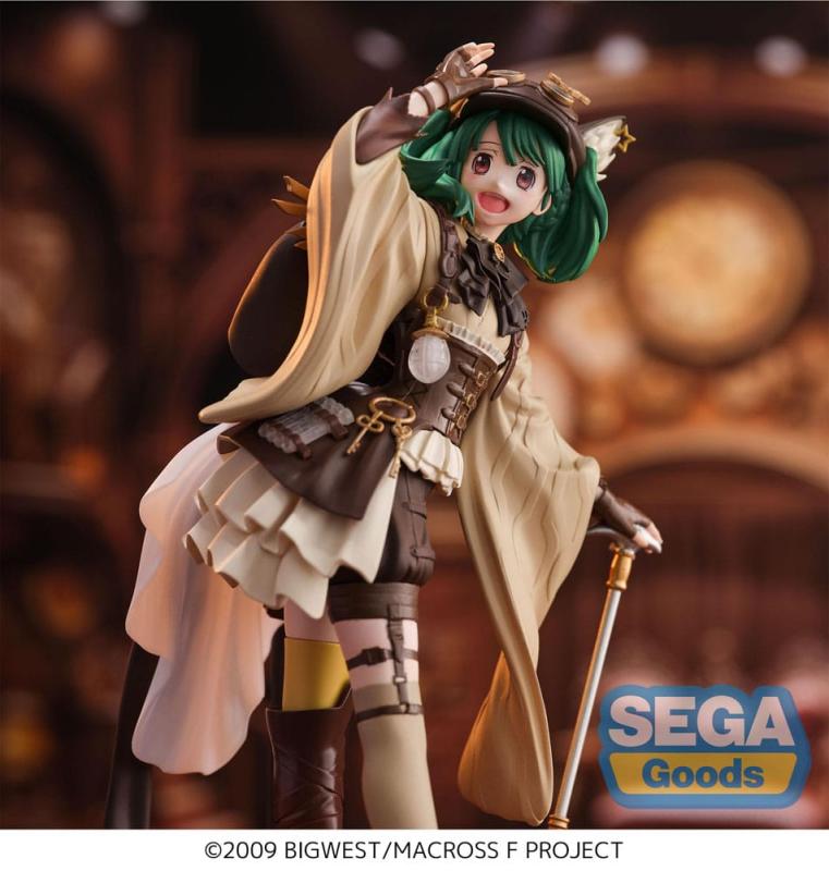 Macross Frontier FIGURIZMa PVC Statue Ranka Lee Oshare Macross Revolution Ver. 17 cm