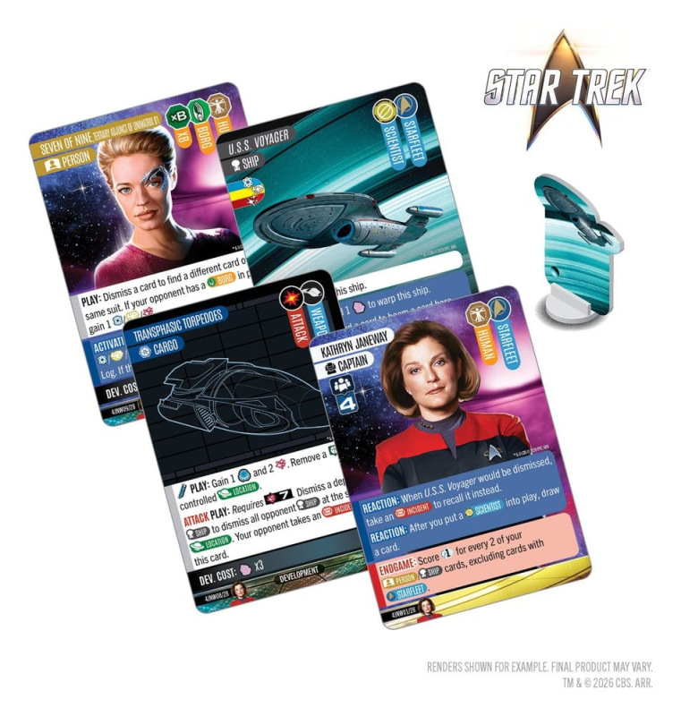 Star Trek: Captain's Chair Card Game: Resistance is Futile *English Version* 4