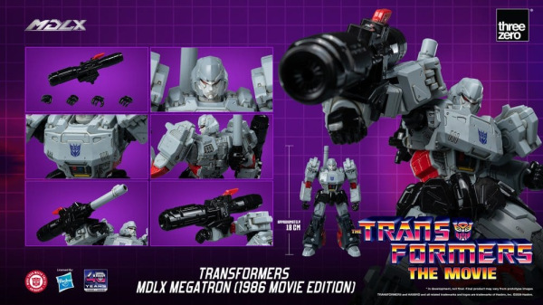 Transformers MDLX Action Figure Megatron (1986 Movie Edition) 18 cm 6