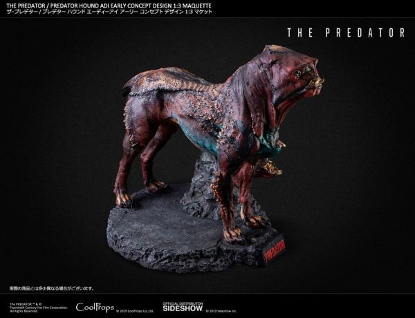 The Predator: Predator Hound 1/3 Maquette - CoolProps