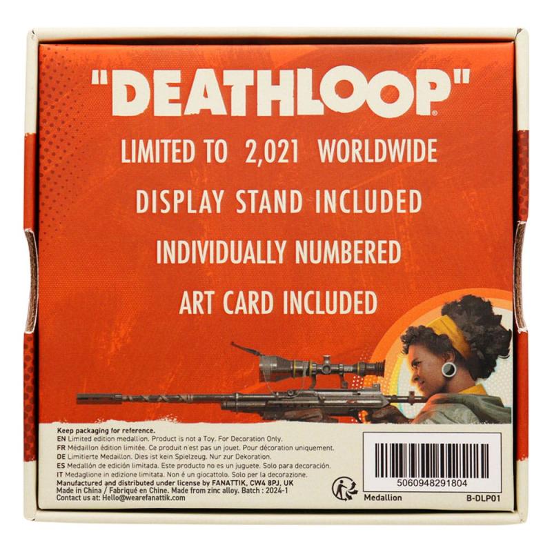 Deathloop Replica Trinket Medallion Limited Edition