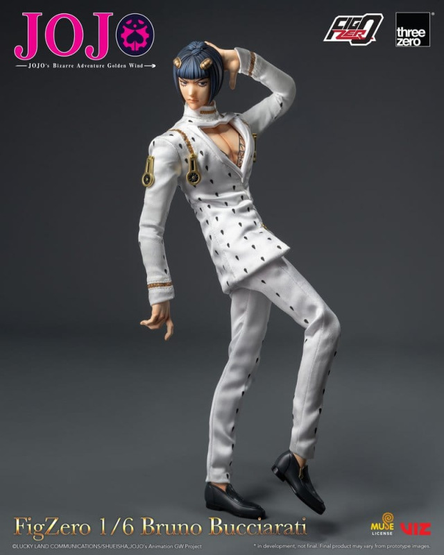 Jojo's Bizarre Adventure: Golden Wind FigZero Action Figure 1/6 Bruno Bucciarati 31 cm 13