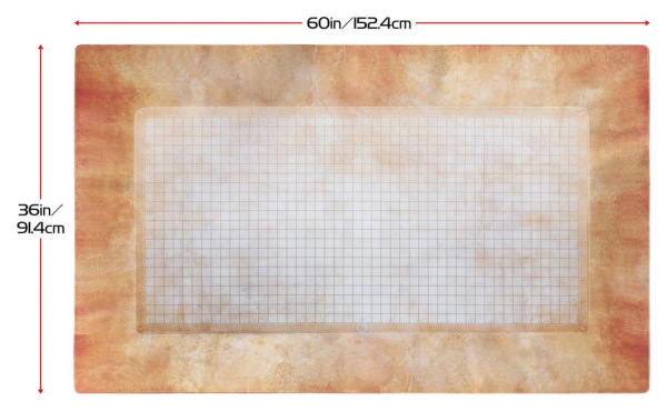 Enhance Tabletop Multi Game Mat Deluxe Edition 91 x 152 cm 3