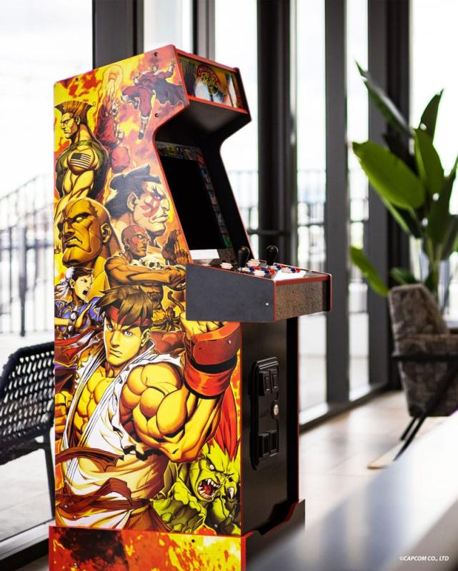 Arcade1Up Arcade Video Game Street Fighter II / Capcom Legacy Yoga Flame Edition 154 cm
