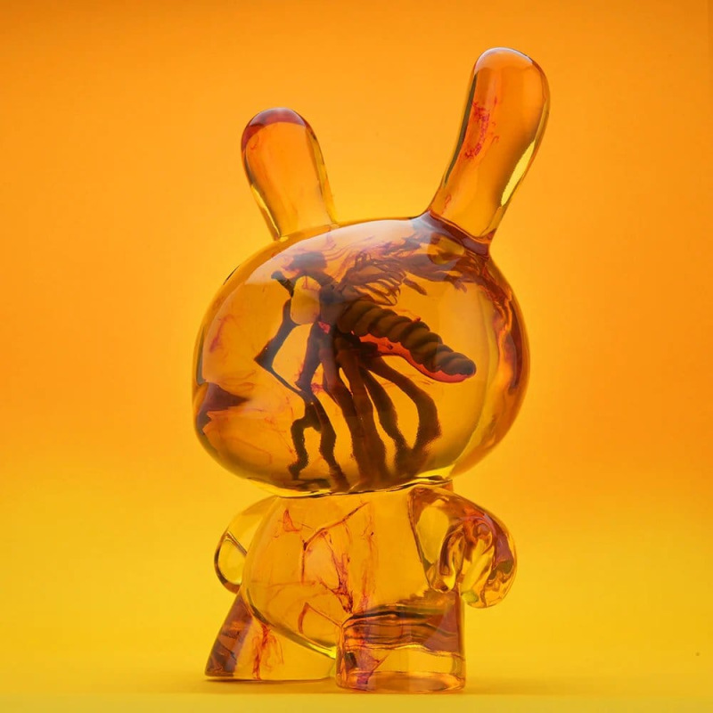 Dunny Art Toy Resin Figure Amber 20 cm 5