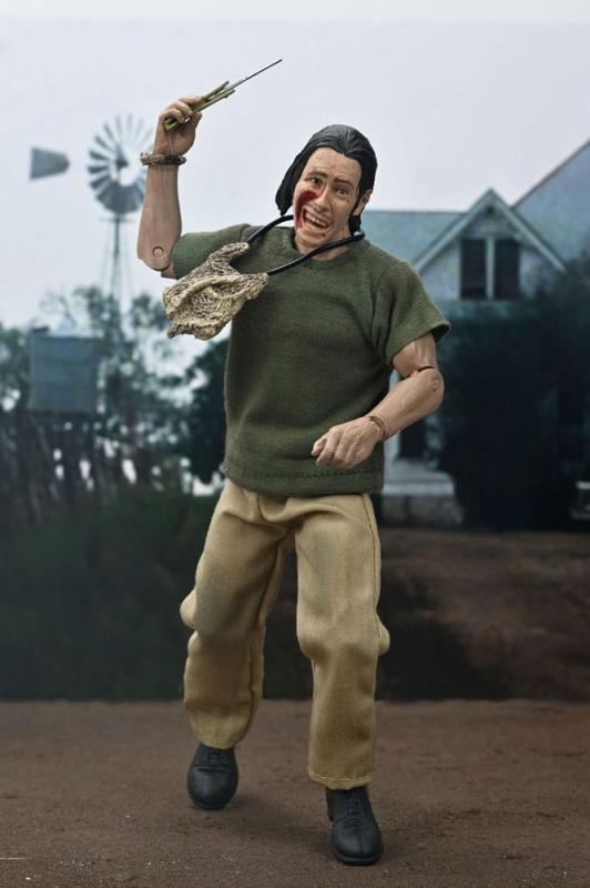 Texas Chainsaw Massacre Clothed Action Figure The Hitchhiker 50th Anniversary 20 cm