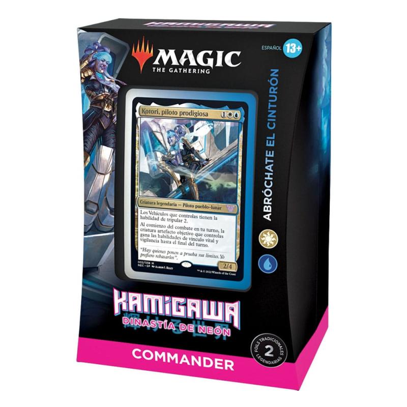 Magic the Gathering Kamigawa: Neon Dynasty Commander Decks Display (4) spanish