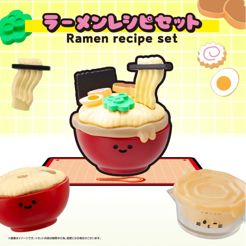 Recipeeez Mini Figure Menu 02 3 cm Assortment (4) 12