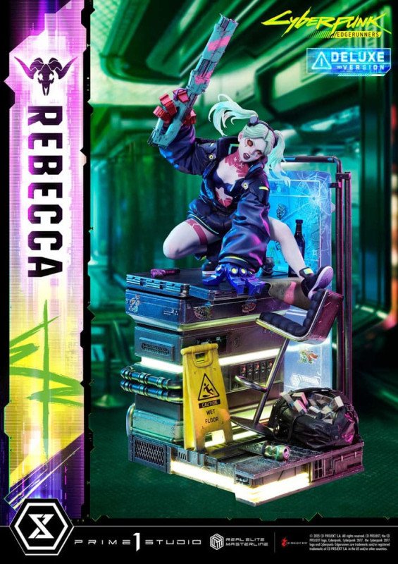 Cyberpunk: Edgerunners Real Elite Masterline Series Statue 1/4 Rebecca Deluxe Bonus Version 54 cm 8