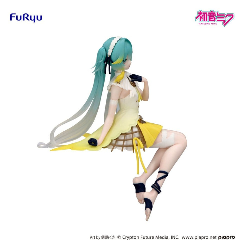 Hatsune Miku Noodle Stopper PVC Statue Canary Bird heo exclusive 14 cm 3