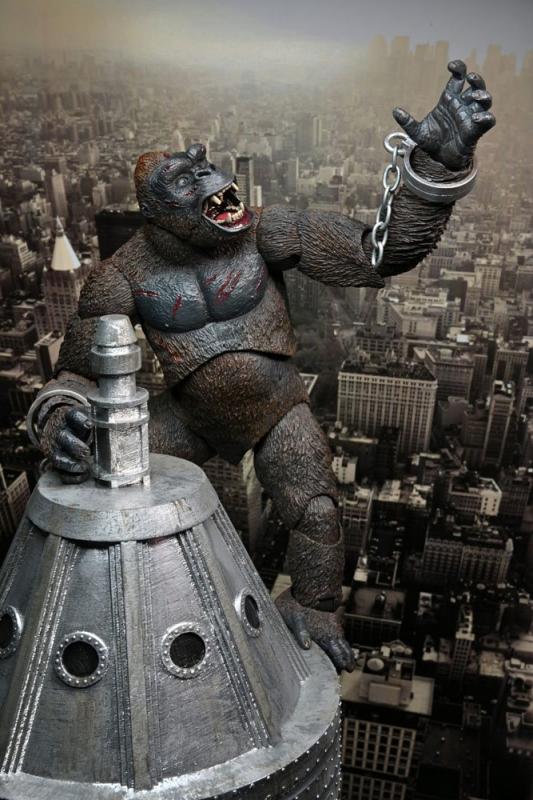 King Kong: Ultimate Island Kong (Concrete Jungle) 20 cm Action Figure - Neca