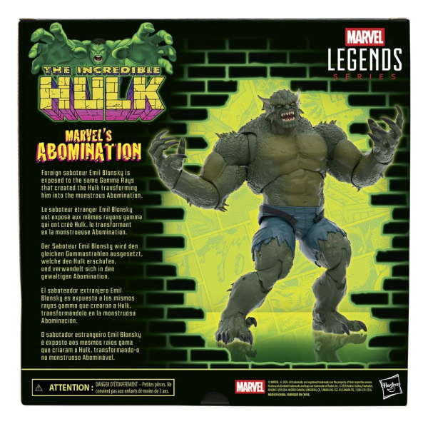 The Incredible Hulk Marvel Legends Action Figure Marvel's Abomination 15 cm 1