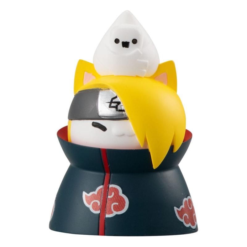 Naruto Shippuden Mega Cat Project Trading Figure 3 cm Nyaruto! Ver. Battle with Akatsuki Assortment