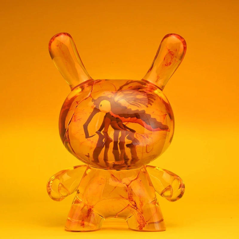 Dunny Art Toy Resin Figure Amber 20 cm 12