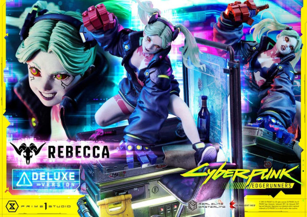 Cyberpunk: Edgerunners Real Elite Masterline Series Statue 1/4 Rebecca Deluxe Bonus Version 54 cm 1