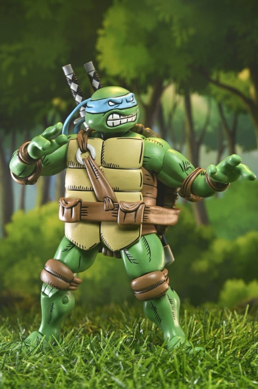 Teenage Mutant Ninja Turtles x Usagi Yojimbo Ultimate Action Figure Leonardo 18 cm 9