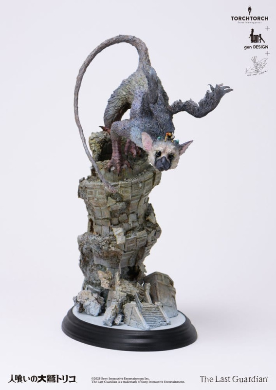 The Last Guardian Art Statue Trico by Akishi Ueda 50 cm 10